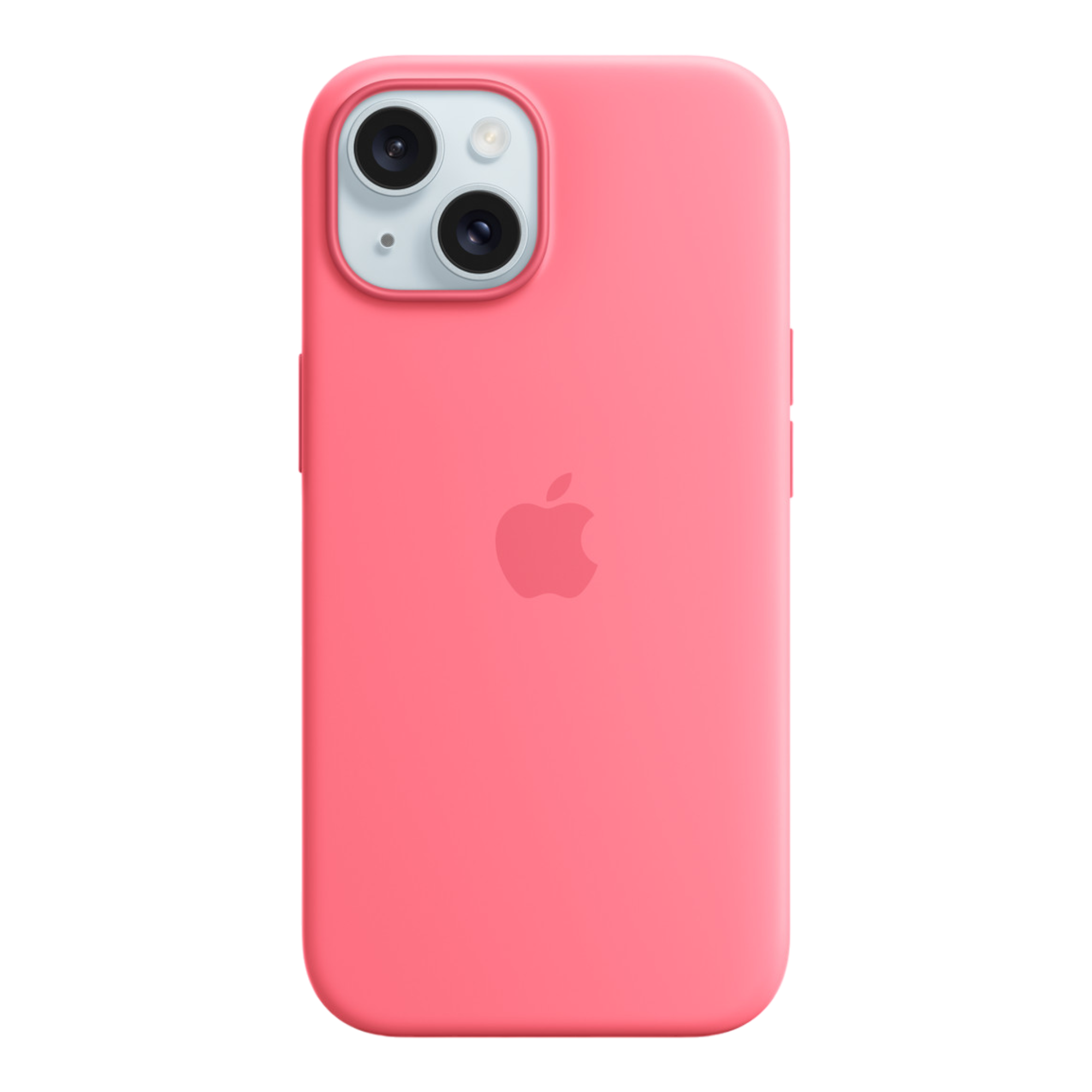 iPhone 15 Silicone Case with MagSafe - Pink - alAsil